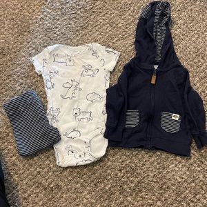 Three piece Carters Outfit